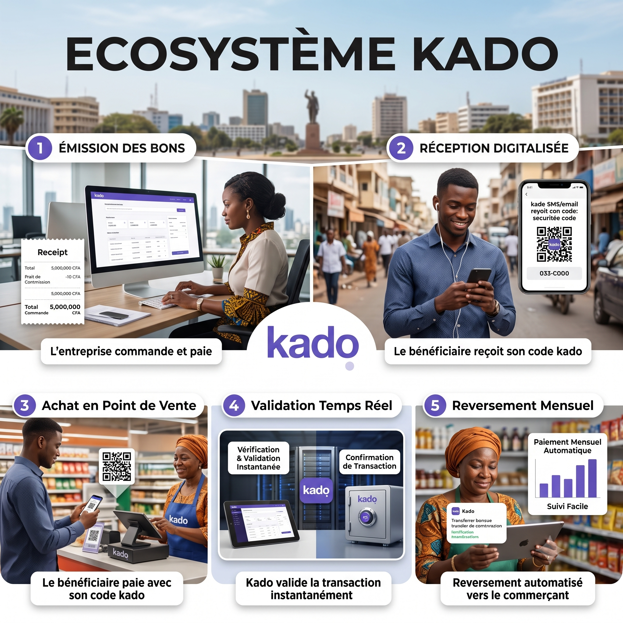 kado — Chèques-cadeaux digitaux