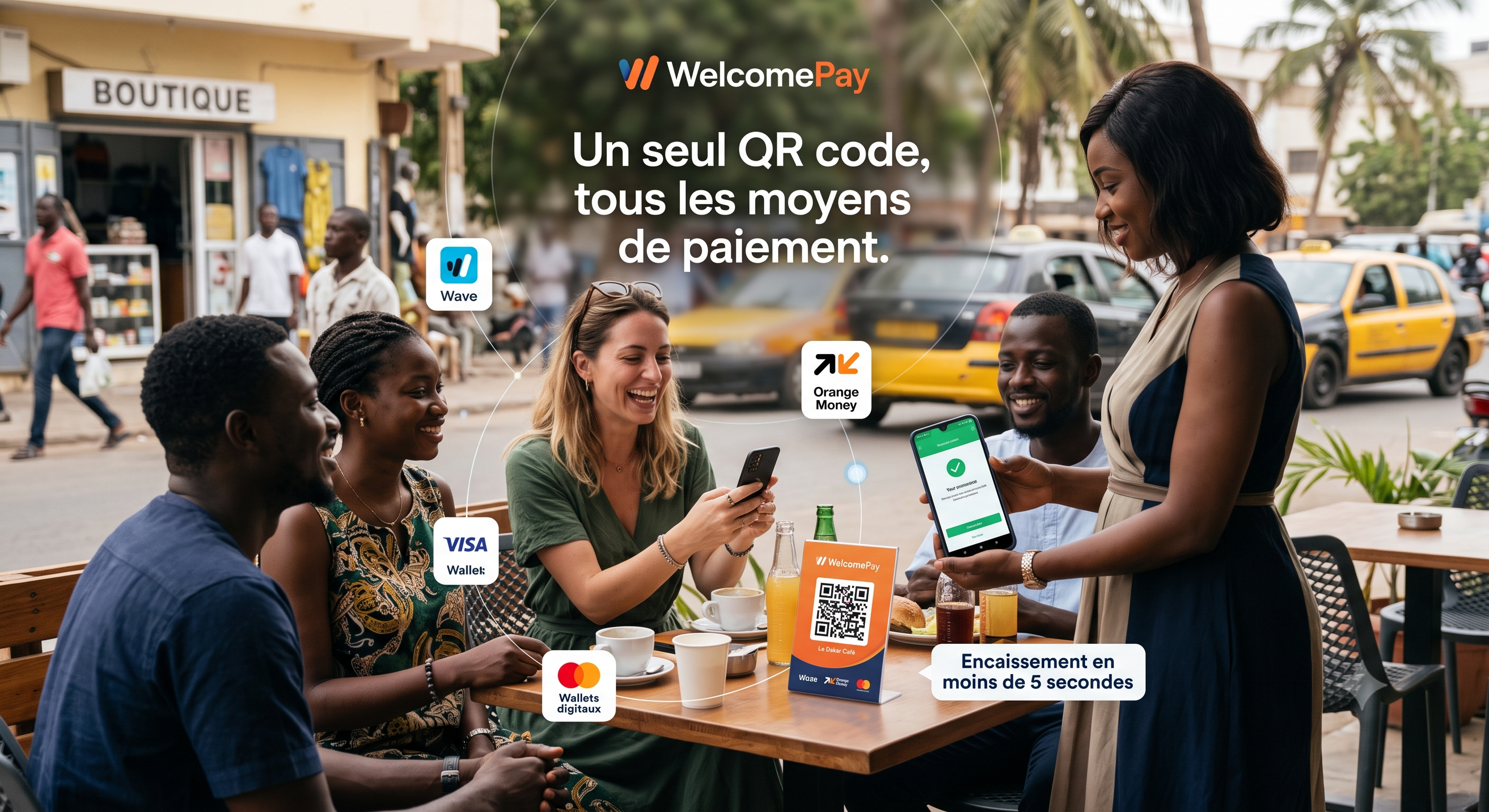 WelcomePay — terminal de paiement mobile